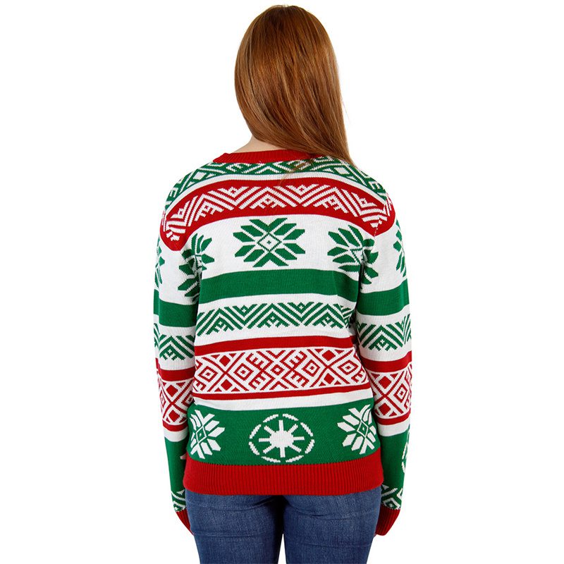 2024 Foreign Trade EBay New Fall Men's Clothing Santa Claus Printed Christmas Clothes Women's Pullover Sweater Couple Wear
