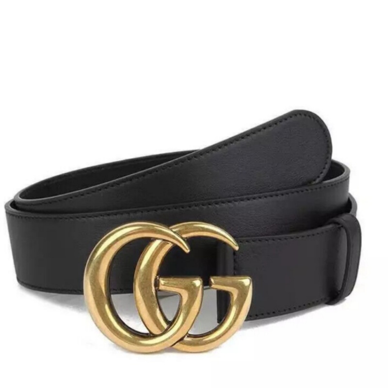 GUCCI GG Marmont wide belt thin belt Leather Belts Jeans Belt 2.0/4.0 CM New GG Marmont