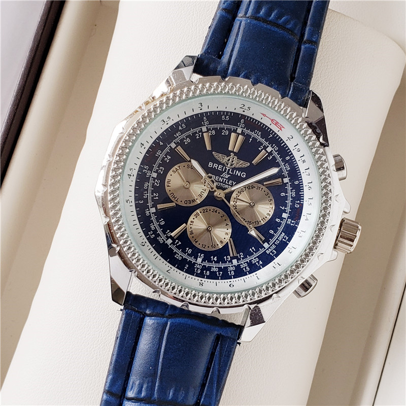 Breitling Navitimer B01 Chronograph Men's Casual Belt Six-Pin Mechanical Watch B Navitimer